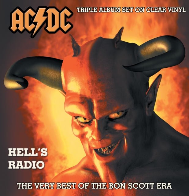 AC/DC - Hell's Radio - The Best Of The Bon Scott Era - ( 3 x Clear Vinyl)