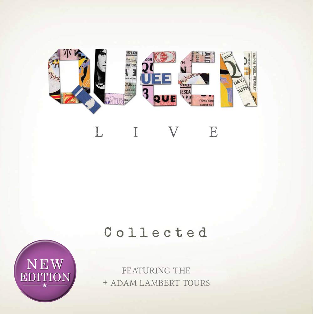 Queen - Queen Live Collected Hardcover Book - [Books]