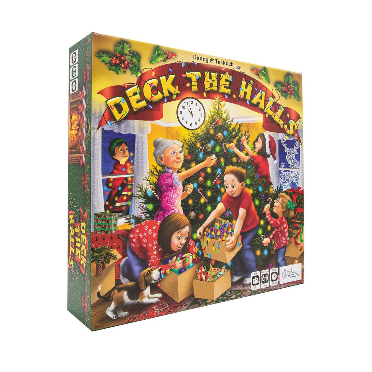 Deck the Halls - Board Game For Christmas Holidays