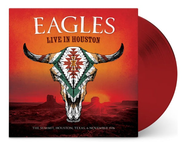 Eagles – Live in Houston (Limited Edition 12-Inch Album on Burnt Red Vinyl)