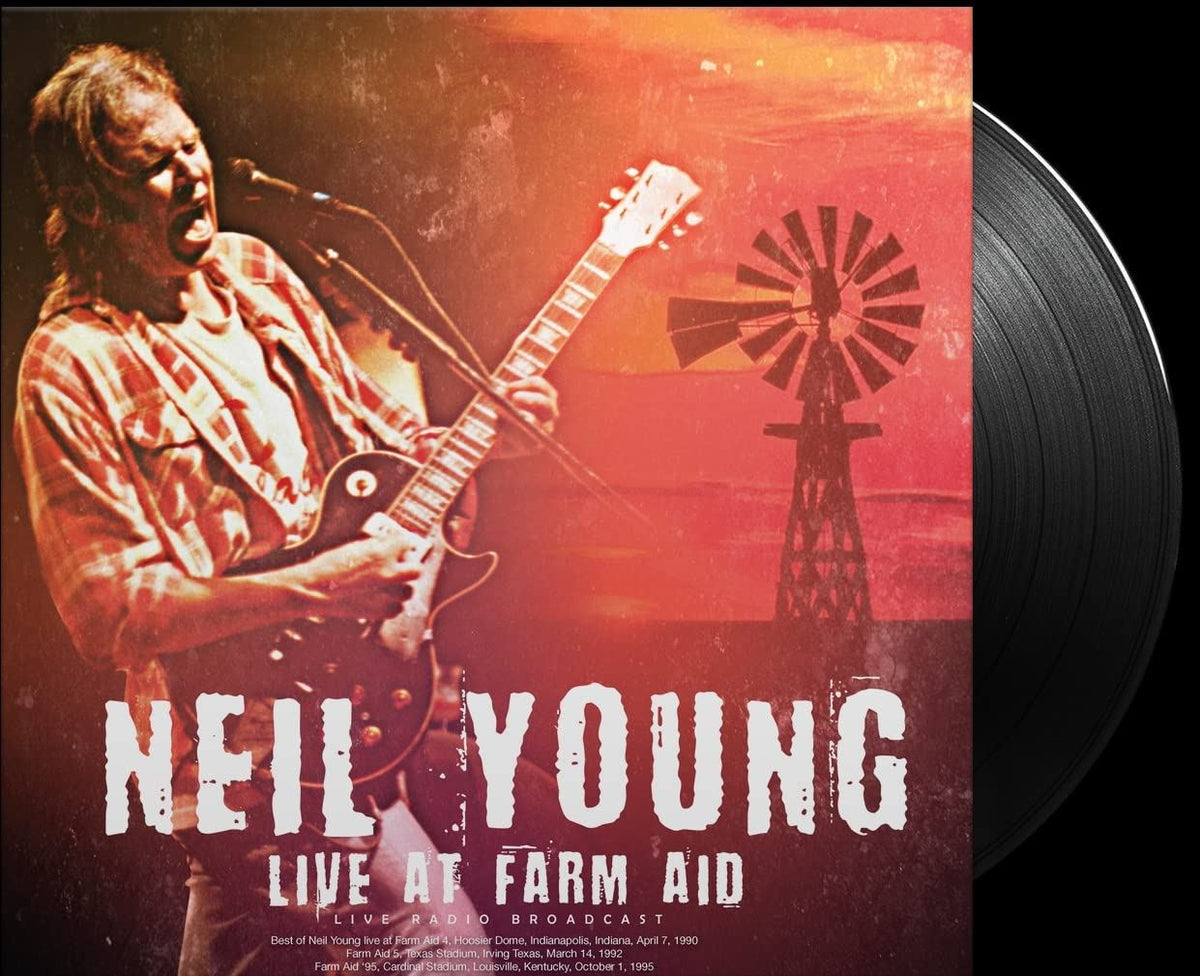 Neil Young - Live At Farm Aid - Vinyl