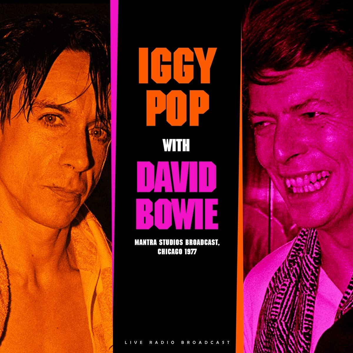 Iggy Pop & David Bowie - Best Of Live At Mantra Studios Broadcast 1977 - Vinyl