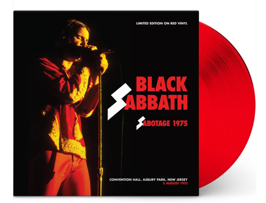 Black Sabbath – Sabotage 1975 (Limited Edition 12-Inch Album on Red Vinyl)