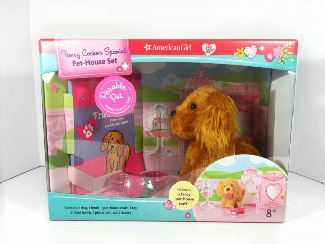American Girl Fancy Cocker Spaniel Pet House Play Set