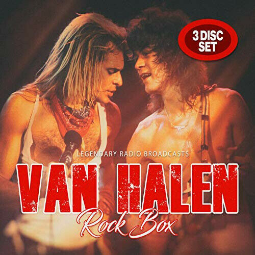 Van Halen - Rock Box - Legendary Broadcasts - 3 CD Box Set