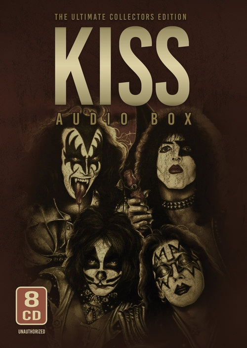 Kiss - Audio & Video - 8 CD & DVD Box Set