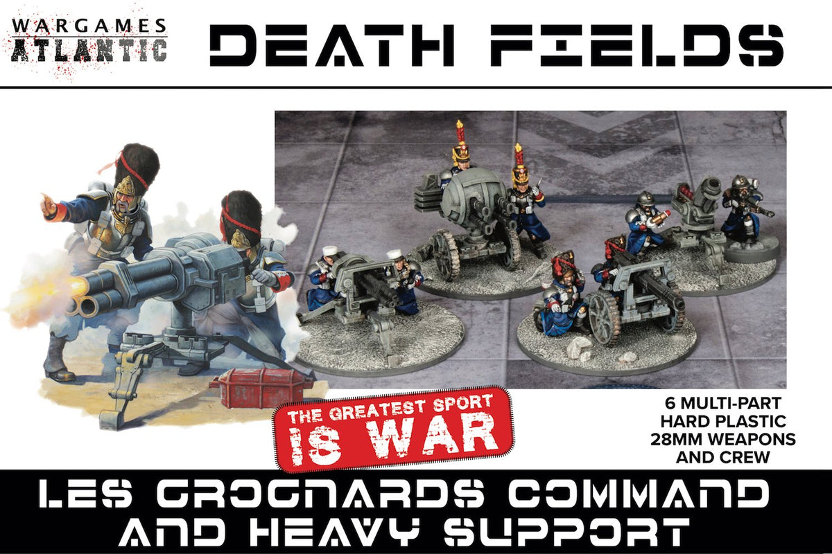 Wargames Atlantic - Death Fields: Les Grognards Command and Heavy Support